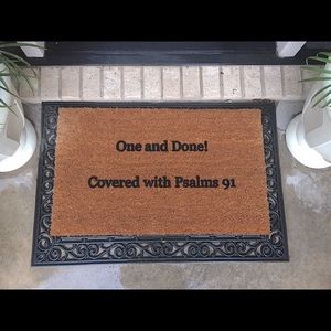 ONE and Done Psalms 91! NO FADE Classic Indoor/Out